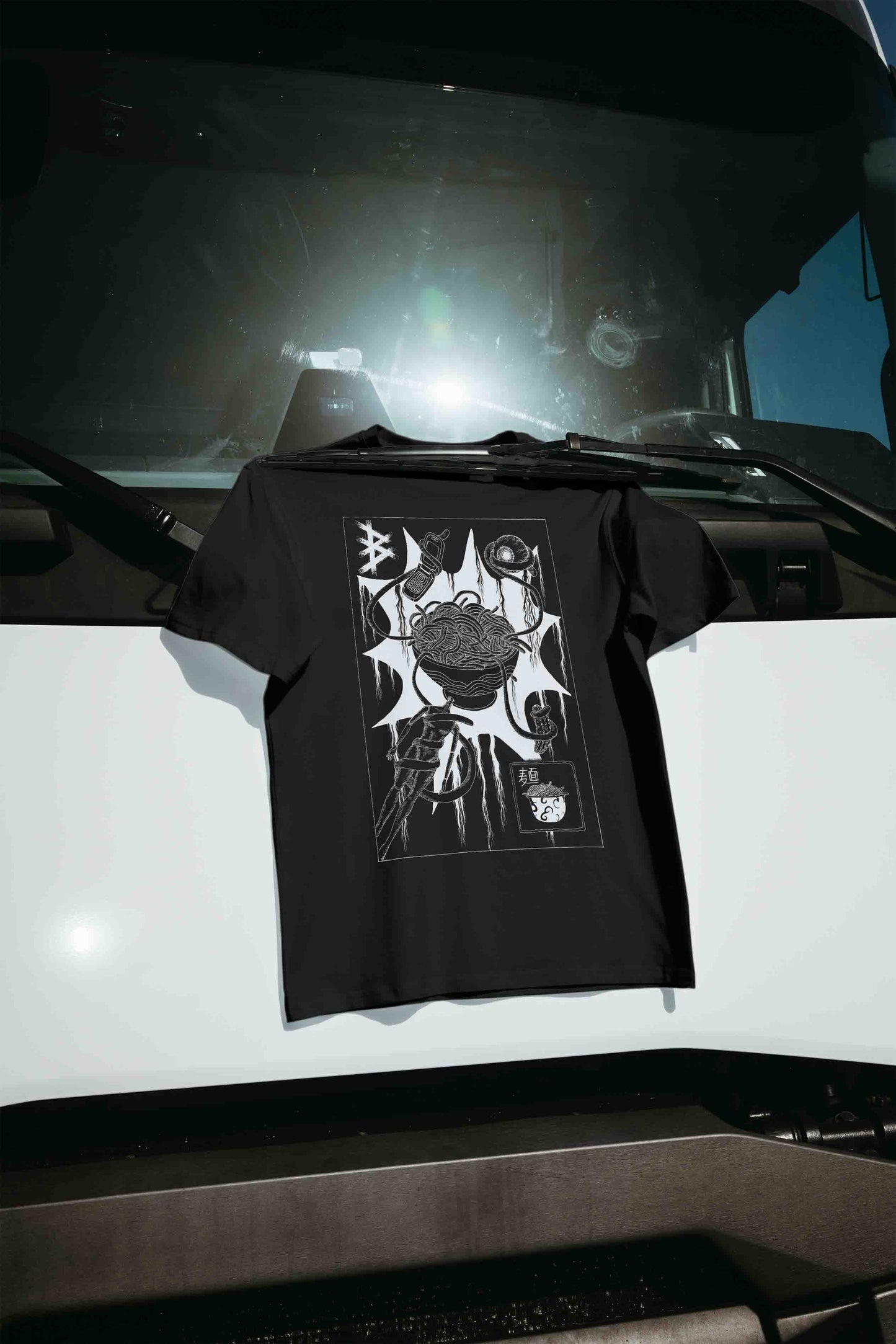 T-Shirt: 'Psychotic Noodle Attack'