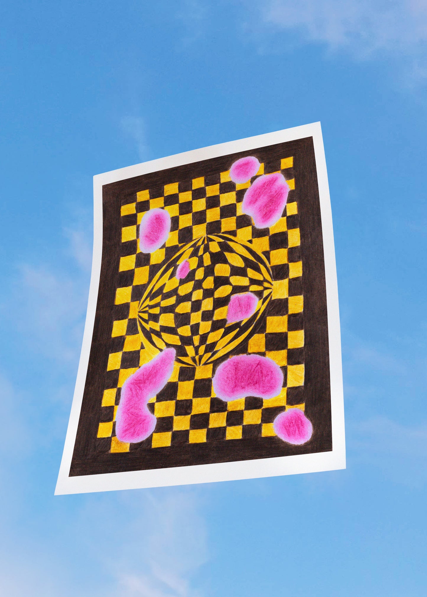 Art Print: 'Simulacrum Grid'